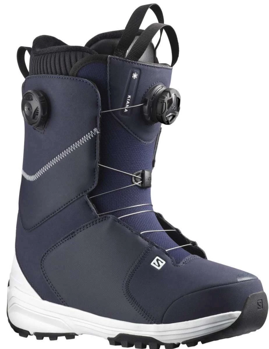 Salomon Ladies Kiana Dual Boa Snowboard Boot 2021-2022 1 Salomon Ladies Kiana Dual Boa Snowboard Boot 2021-2022