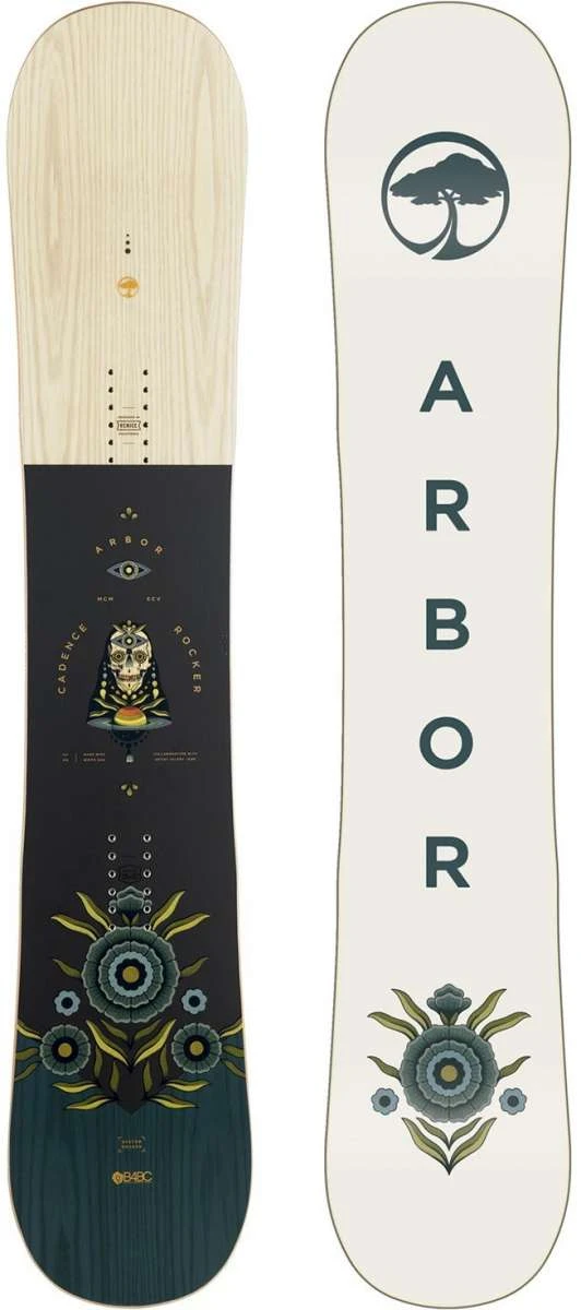Arbor Ladies Cadence Rocker Snowboard 2022-2023 1 Arbor Ladies Cadence Rocker Snowboard 2022-2023