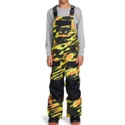 DC Junior's Roadblock Bib Pants 2021-2022 9 DC Junior's Roadblock Bib Pants 2021-2022 -Cheap Salomon Store dc roadblock bib youth ski pro sulphur