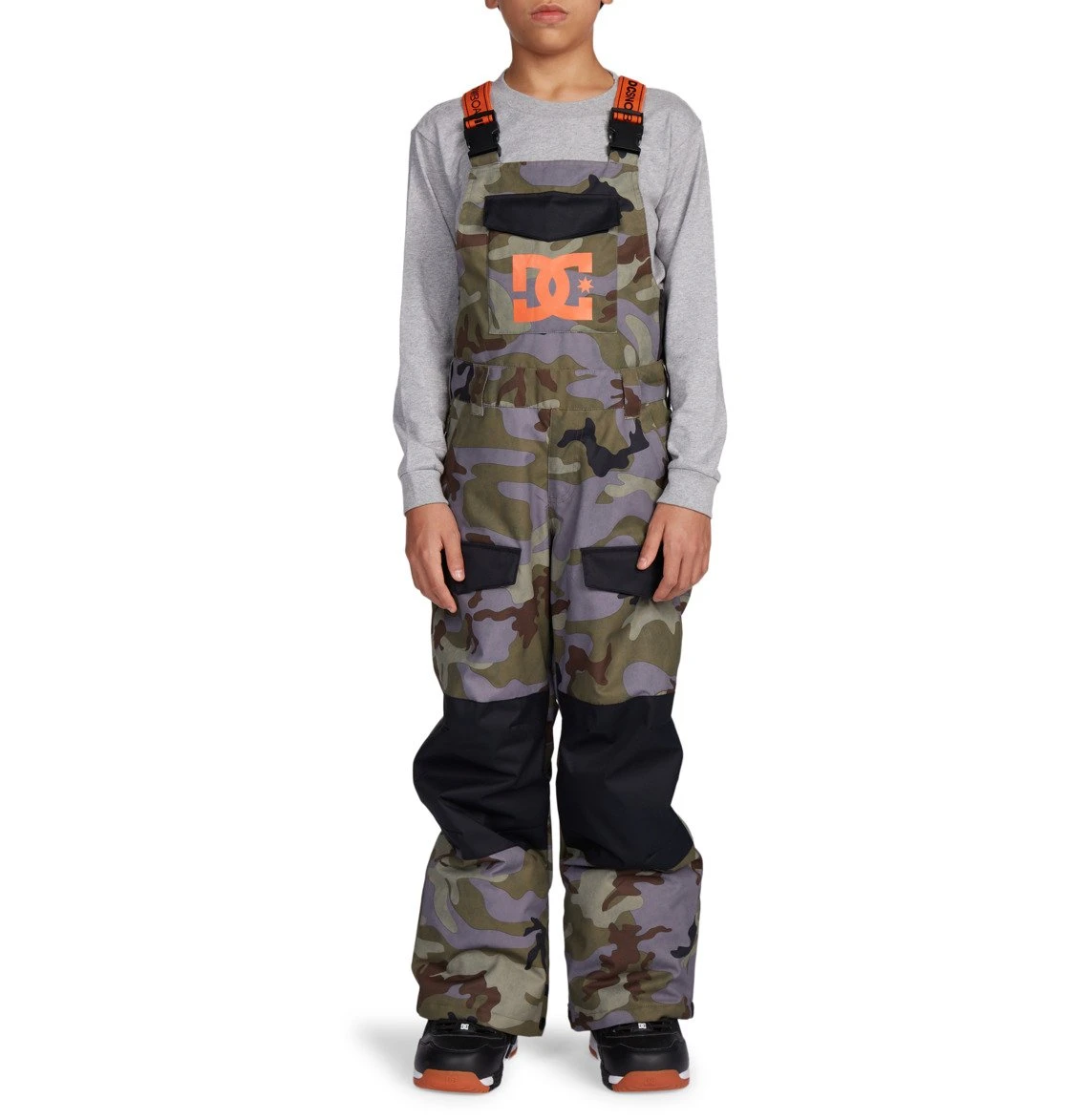 DC Junior's Roadblock Bib Pants 2021-2022 1 DC Junior's Roadblock Bib Pants 2021-2022